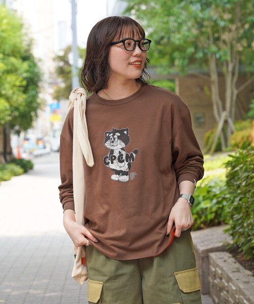 tシャツ 「ANYMAL」リバーシブルロンT レディース メンズ ANYMAL】リバーシブルロンT（Tシャツ/カットソー）｜CPCM
