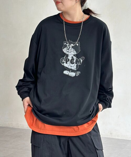 tシャツ 「ANYMAL」リバーシブルロンT レディース メンズ ANYMAL】リバーシブルロンT（Tシャツ/カットソー）｜CPCM