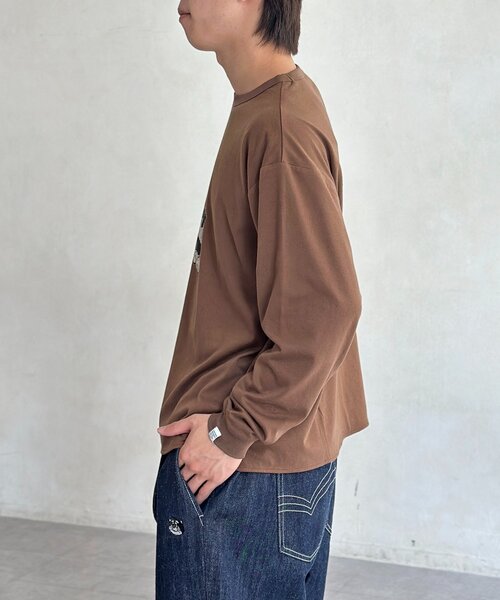 CPCM（シーピーシーエム）の「【ANYMAL】リバーシブルロンT（Tシャツ/カットソー・レディース・ブラック/ホワイト/ブラウン・MEDIUM/LARGE）」の22枚目の写真