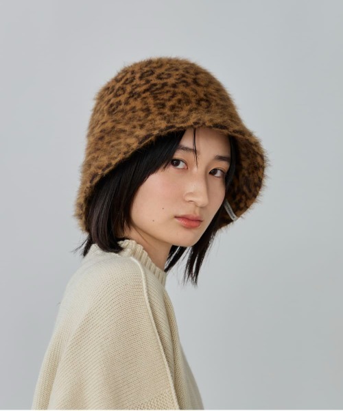 OVERRIDE(オーバーライド)の「OVERRIDE ANG YURU HAT / オーバーライド(ハット・レディース・ホワイト/ネイビー/ブラウン・58cm)」の3枚目の写真