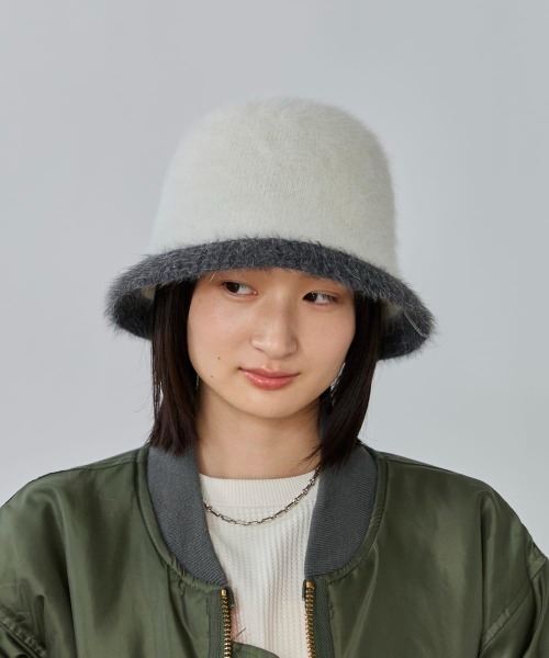 OVERRIDE(オーバーライド)の「OVERRIDE ANG YURU HAT / オーバーライド(ハット・レディース・ホワイト/ネイビー/ブラウン・58cm)」の17枚目の写真