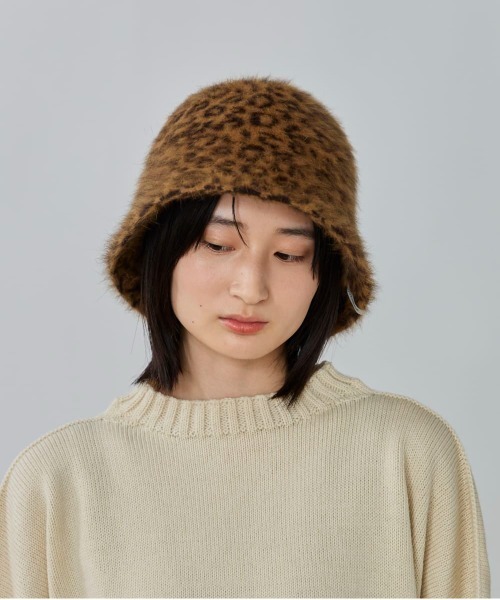 OVERRIDE(オーバーライド)の「OVERRIDE ANG YURU HAT / オーバーライド(ハット・レディース・ホワイト/ネイビー/ブラウン・58cm)」の8枚目の写真