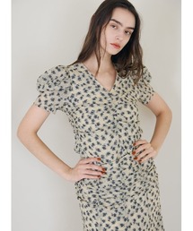 COEL | 小花柄ジャガードブラウス(シャツ/ブラウス)