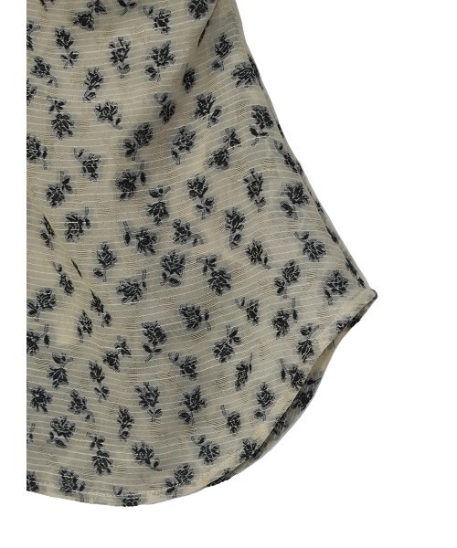 COEL（コエル）の「小花柄ジャガードブラウス（シャツ/ブラウス・レディース・ベージュ/ブラック・FREE）」の20枚目の写真