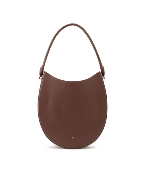 ADAM ET ROPE'(アダムエロペ)の「【PFT】Tamago Medium バッグ(ショルダーバッグ・レディース・キャメル/ブラウン/ホワイト・FREE)」の4枚目の写真