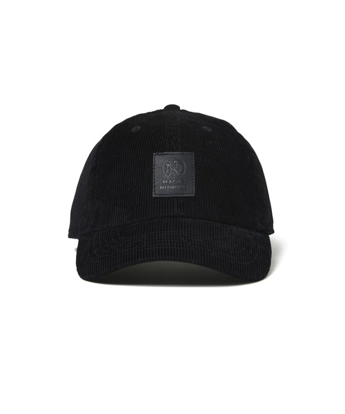 MAGIC NUMBER（マジック ナンバー）の「【MAGIC NUMBER】LEATHER PATCH CORDUROY LOW CAP（キャップ・メンズ・ブラウン/ブラック/ダークグレー・FREE）」の7枚目の写真