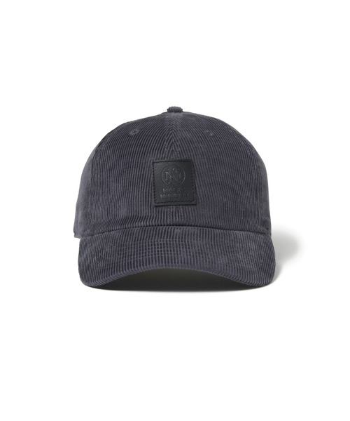 MAGIC NUMBER（マジック ナンバー）の「【MAGIC NUMBER】LEATHER PATCH CORDUROY LOW CAP（キャップ・メンズ・ブラウン/ブラック/ダークグレー・FREE）」の8枚目の写真
