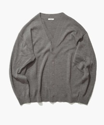 ATON カーディガン　E ATON＞OVERSIZED CARDIGAN/オーバーサイズ カーディガン