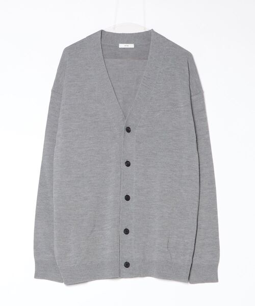 ATON (エイトン)WOOL WASHI | OVERSIZED CARDIGAN