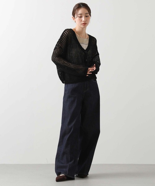 Gready Brilliant（グレディブリリアン）の「布帛ドッキングタンク（タンクトップ・レディース・オフホワイト/ベージュ・38）」の7枚目の写真