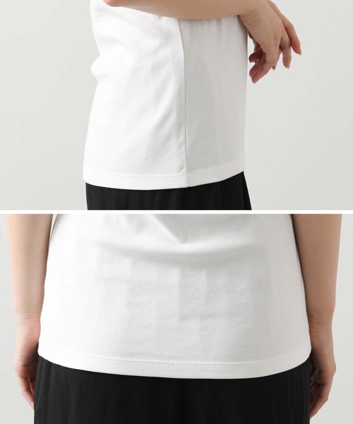 Gready Brilliant（グレディブリリアン）の「布帛ドッキングタンク（タンクトップ・レディース・オフホワイト/ベージュ・38）」の13枚目の写真