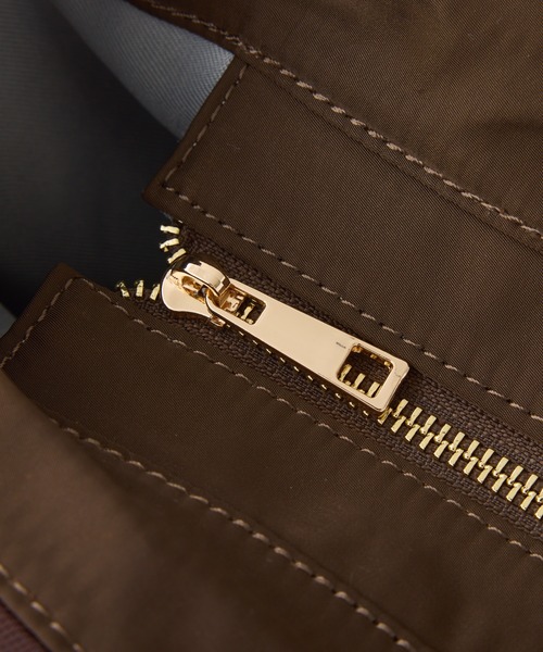 PAPILLONNER（パピヨネ）の「PAPILLONNER/撥水10ポケットトート/強撥水/新色追加（トートバッグ・レディース・ブラック/ダークブラウン/ベージュ・FREE）」の14枚目の写真