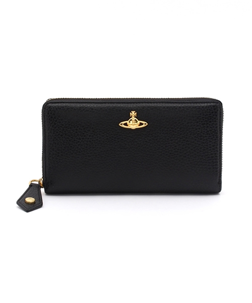 Vivienne Westwood(ヴィヴィアンウエストウッド)の「LONG WALLET(財布・レディース・ブラック/タン/レッド・FREE)」の1枚目の写真