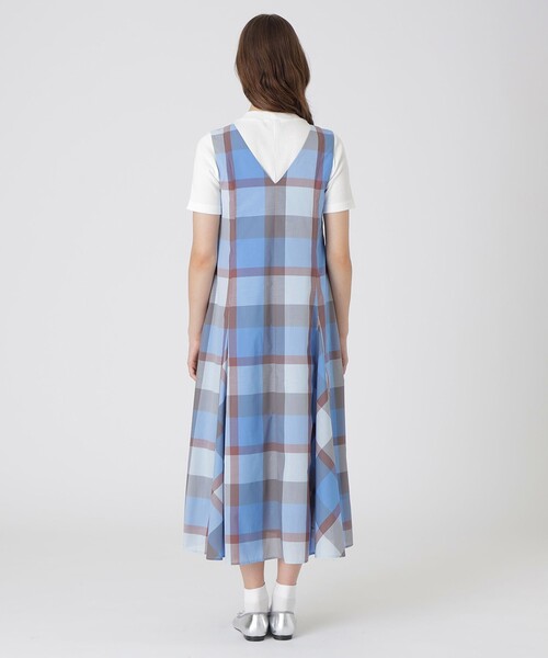 【最終値下げ】BLUE LABEL CRESTBRIDGE ワンピース BLACK LABEL CRESTBRIDGE - BLUE LABEL CRESTBRIDGE♪ロング