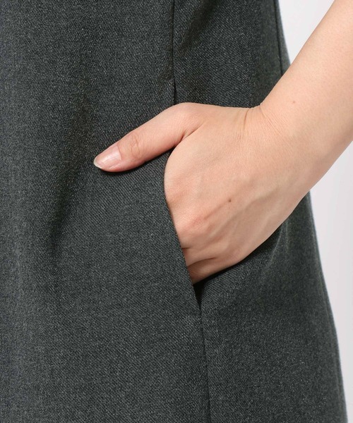 LOWRYS FARM（ローリーズファーム）の「ＴＲキャミサロペ　 455471（サロペット/オーバーオール・レディース・ブラウン/その他/チャコールグレー・FREE）」の11枚目の写真