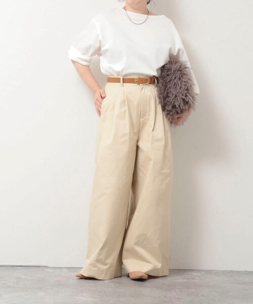 NOLLEY’S（ノーリーズ）の「オーバルベルト（ベルト・レディース・キャメル/ブラック・1/2）」の4枚目の写真