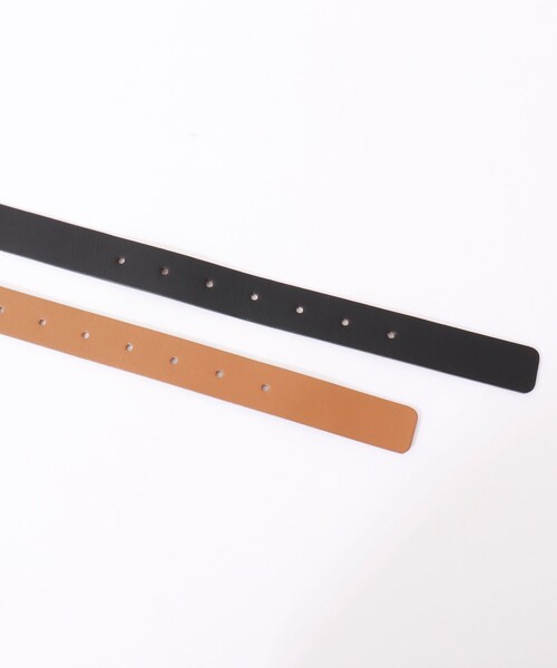 NOLLEY’S（ノーリーズ）の「オーバルベルト（ベルト・レディース・キャメル/ブラック・1/2）」の10枚目の写真