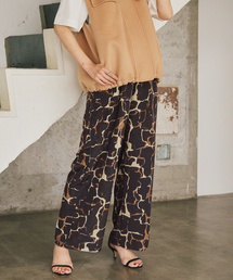 VERMEIL par iena（ヴェルメイユパーイエナ）の「giraffe pattern ドロストパンツ（その他パンツ）」