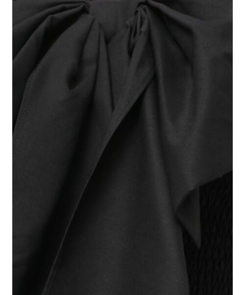 GYDA（ジェイダ）の「ビジューストーンストラップ2WAYリボンブラウス（シャツ/ブラウス・レディース・オフホワイト/ブラック・FREE）」の18枚目の写真