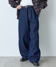 WHIMSIC | 【UNISEX/2サイズ展開】ツイストシームデニムパンツ(デニムパンツ)