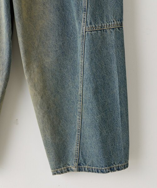 WHIMSIC（ウィムジック）の「【UNISEX/2サイズ展開】ツイストシームデニムパンツ（デニムパンツ・メンズ・ブルー/インディゴブルー・2/1）」の7枚目の写真