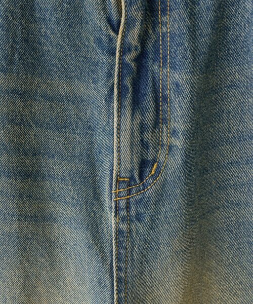 WHIMSIC（ウィムジック）の「【UNISEX/2サイズ展開】ツイストシームデニムパンツ（デニムパンツ・メンズ・ブルー/インディゴブルー・2/1）」の8枚目の写真