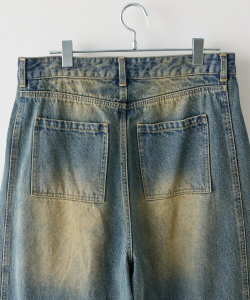 WHIMSIC（ウィムジック）の「【UNISEX/2サイズ展開】ツイストシームデニムパンツ（デニムパンツ・メンズ・ブルー/インディゴブルー・2/1）」の10枚目の写真