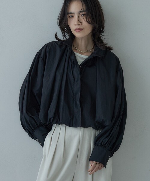 GALLEST（ギャレスト）の「バルーンナイロンブルゾン（ブルゾン・レディース・オリーブ/ブラック・34/38）」の15枚目の写真