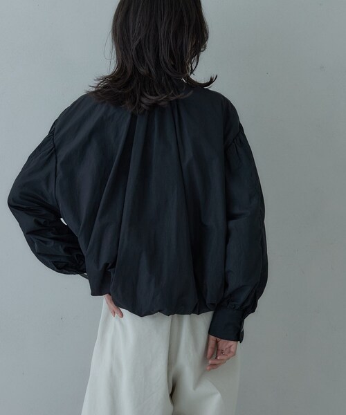 GALLEST（ギャレスト）の「バルーンナイロンブルゾン（ブルゾン・レディース・オリーブ/ブラック・34/38）」の17枚目の写真