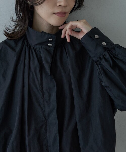 GALLEST（ギャレスト）の「バルーンナイロンブルゾン（ブルゾン・レディース・オリーブ/ブラック・34/38）」の20枚目の写真