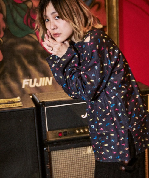 セール】Dinosaur Waffle Cut & Sewn ダイナソーワッフルカットソー（T