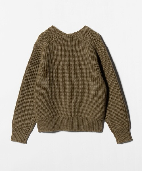 MARW UNITED ARROWS＞Vネック アゼ ニットプルオーバー（ニット