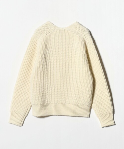 MARW UNITED ARROWS＞Vネック アゼ ニットプルオーバー（ニット