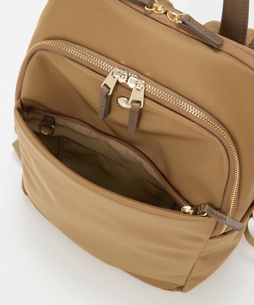 Breath TOPKAPI（ブレストプカピ）の「【Breath TOPKAPI】ナイロン 多機能リュック / 撥水 / PC対応（バックパック/リュック・レディース・ブラック/キャメル・FREE）」の11枚目の写真