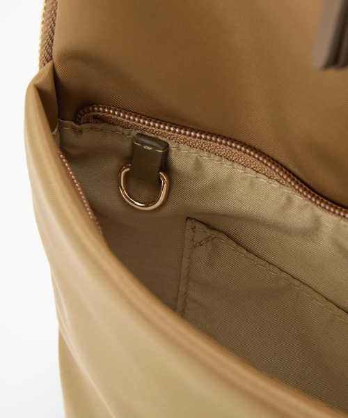 Breath TOPKAPI（ブレストプカピ）の「【Breath TOPKAPI】ナイロン 多機能リュック / 撥水 / PC対応（バックパック/リュック・レディース・ブラック/キャメル・FREE）」の12枚目の写真