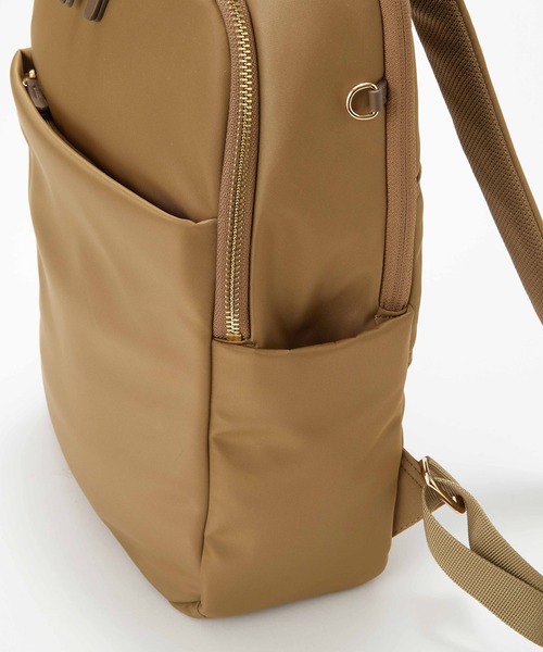 Breath TOPKAPI（ブレストプカピ）の「【Breath TOPKAPI】ナイロン 多機能リュック / 撥水 / PC対応（バックパック/リュック・レディース・ブラック/キャメル・FREE）」の13枚目の写真