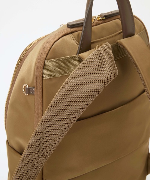 Breath TOPKAPI（ブレストプカピ）の「【Breath TOPKAPI】ナイロン 多機能リュック / 撥水 / PC対応（バックパック/リュック・レディース・ブラック/キャメル・FREE）」の17枚目の写真