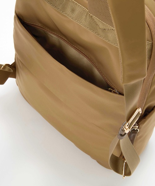 Breath TOPKAPI（ブレストプカピ）の「【Breath TOPKAPI】ナイロン 多機能リュック / 撥水 / PC対応（バックパック/リュック・レディース・ブラック/キャメル・FREE）」の18枚目の写真
