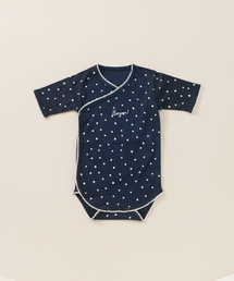 IENA ENFANT 黒チェック柄ロンパース  スタイ　セット IENA ENFANT 黒チェック柄ロンパース スタイ セット IENA ENFANT