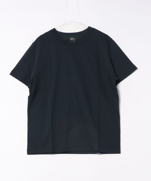 A.P.C.（アーペーセー）の「Standard APC 刺繍入りTシャツ（Tシャツ/カットソー・メンズ・ネイビー/ブラック/ホワイト・M/S/XS/XXS/XL/L）」の3枚目の写真