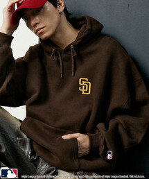MLB(���W���[���[�O�x�[�X�{�[��)��MLB/���W���[���[�O�x�[�X�{�[�� �ʒ� SWEAT CIRCLE LOGO HOODIE/���N�уT�[�N�����S�p�[�J�[(����W�J)(�p�[�J�[)