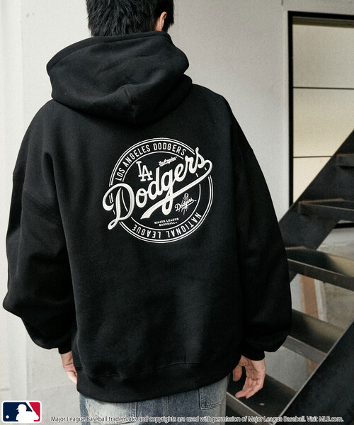 セール】MLB/メジャーリーグベースボール 別注 SWEAT CIRCLE LOGO