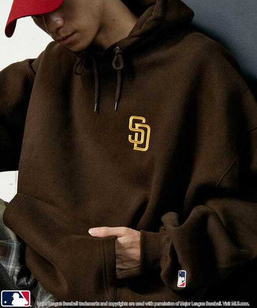 セール】MLB/メジャーリーグベースボール 別注 SWEAT CIRCLE LOGO