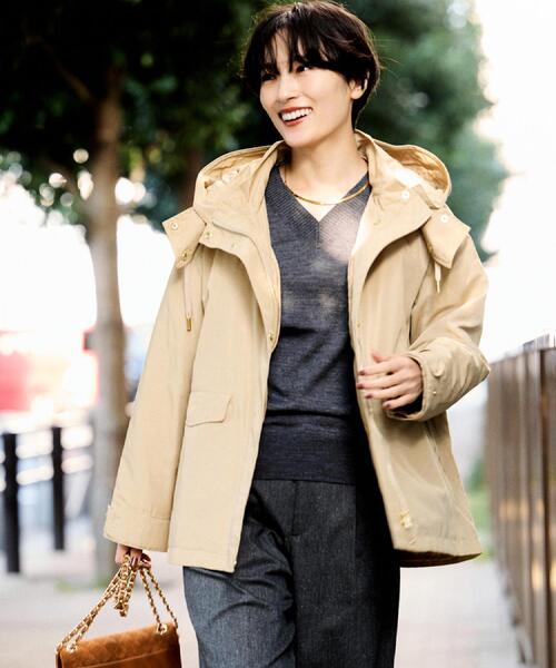 セール】【キルトライナー付／アウトドア】3WAYマウンテンパーカー