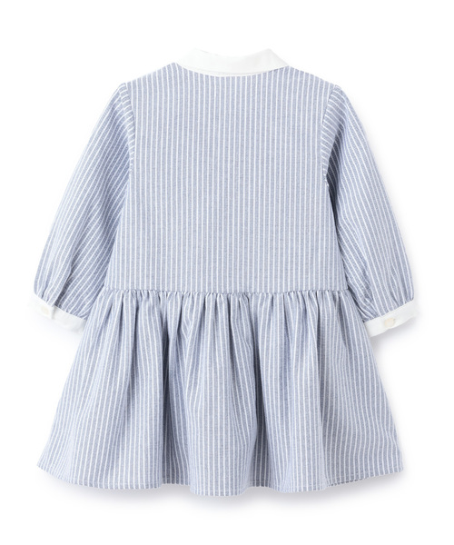 petit main(プティマイン)の「【POLO BCS】シャツワンピース(シャツワンピース・キッズ・ネイビー/ブルー/レッド・80cm/120cm/100cm/110cm/90cm/130cm)」の6枚目の写真