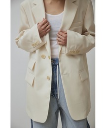 Abor(A{A)Boxy tailord jacket/{NV[e[[hWPbg(e[[hWPbg)