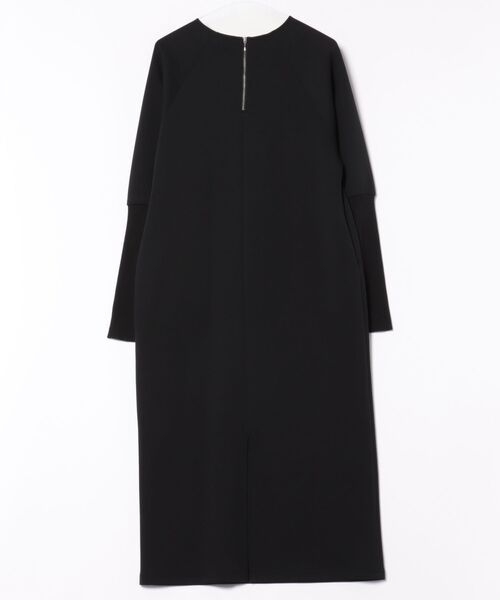 KATHARINE ROSS（キャサリンロス）の「【PILLINI/ピリーニ】MADE IN JAPAN モダンシルエットスフレワンピース（ワンピース・レディース・ブラック/チャコールグレー・MEDIUM）」の10枚目の写真