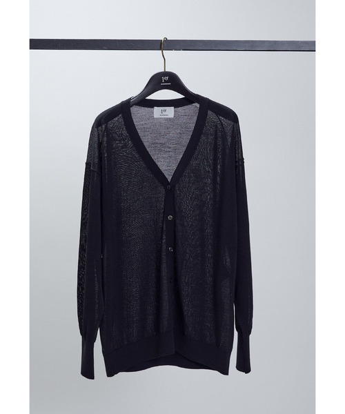 1er Arrondissement(プルミエアロンディスモン)の「アセテートウールカーディガン(ニット/セーター・レディース・ブラウン系その他5/イエロー系その他6/ブラック系その他3・FREE)」の4枚目の写真