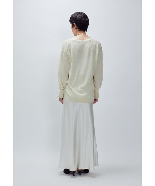 1er Arrondissement(プルミエアロンディスモン)の「アセテートウールカーディガン(ニット/セーター・レディース・ブラウン系その他5/イエロー系その他6/ブラック系その他3・FREE)」の15枚目の写真