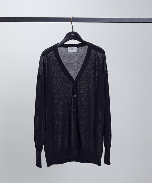 1er Arrondissement(プルミエアロンディスモン)の「アセテートウールカーディガン(ニット/セーター・レディース・ブラウン系その他5/イエロー系その他6/ブラック系その他3・FREE)」の2枚目の写真